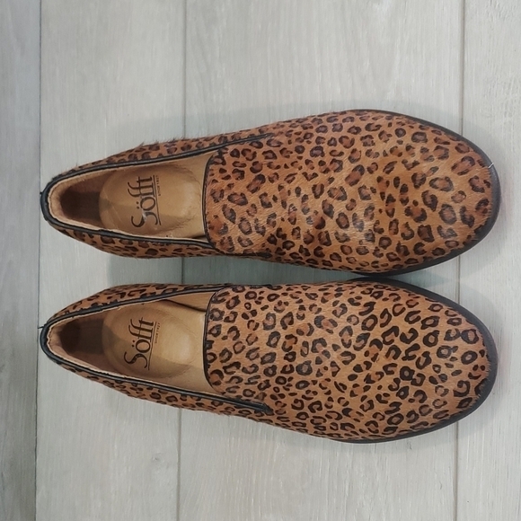 NEW Sofft Womens Animal Print Comfort Loafer Slip on shoes sz 6M - Picture 3 of 11